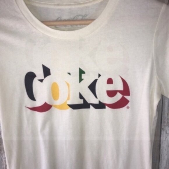 Coke Cream Outline Tee - Picture 2 of 4